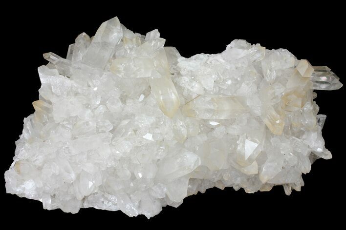 Large, Wide Quartz Crystal Cluster - Brazil #121414